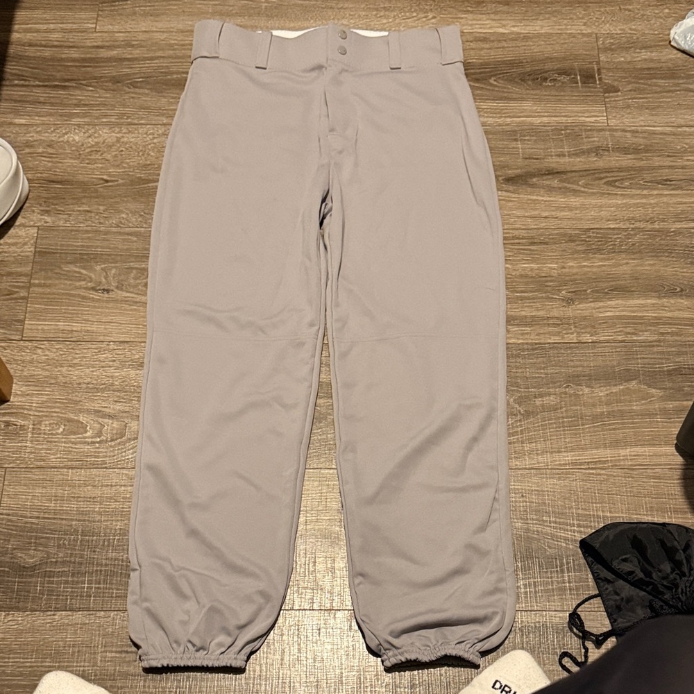 Men's Gray Baseball Pants
